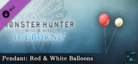 Monster Hunter World: Iceborne - Pendant: Red & White Balloons
