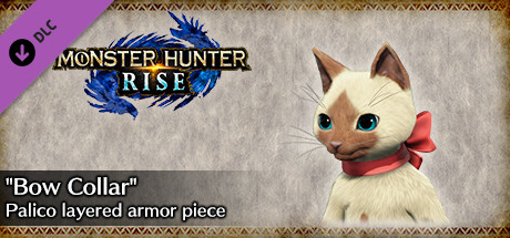 MONSTER HUNTER RISE - "Bow Collar" Palico layered armor piece