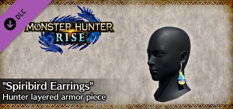 MONSTER HUNTER RISE - "Spiribird Earrings" Hunter layered armor piece