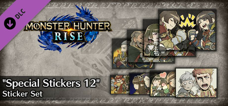 Monster Hunter Rise - "Special Stickers 12" sticker set